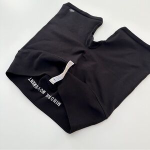 Alo ribbed seamless bike shorts size large